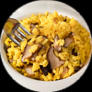 3 Mushroom Risotto (Locally Grown Organic Mushroom)
